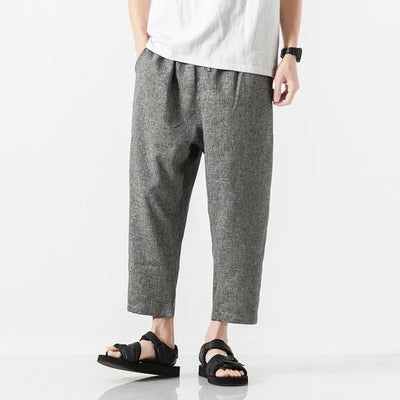 Trendy Herenbroek met Enkellengte – Ademend & Modern Design